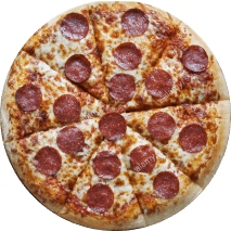 ET's pepperoni pizza